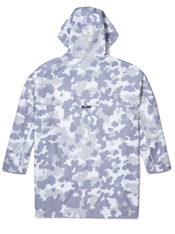 Regenponcho Camo Grey