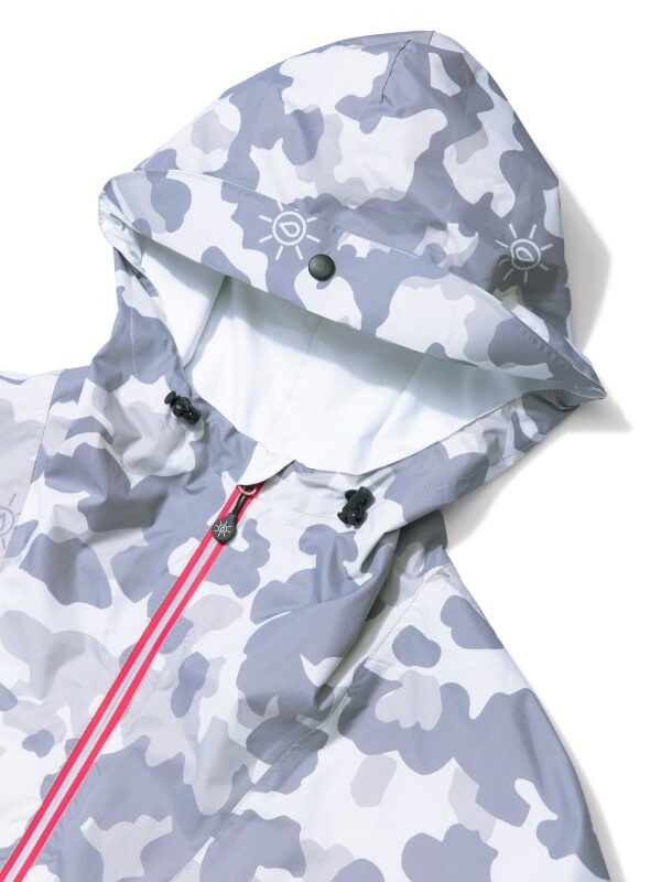 Regenponcho Camo Grey