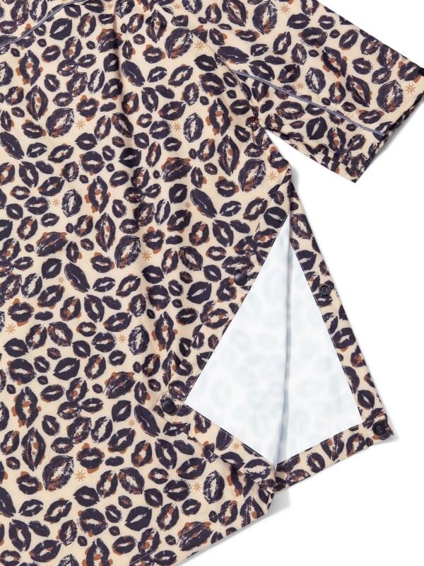 Regenponcho Leopard Kiss